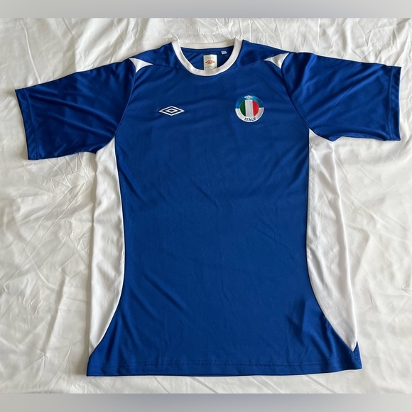 NWOT Umbro Italy World Cup Commemorative T-Shirt - Size L - Picture 3 of 7